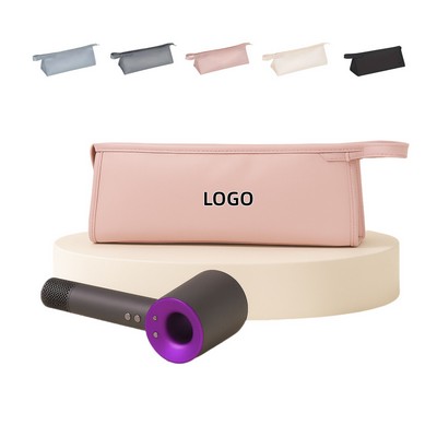 Large-Capacity Premium PU Hair Dryer Storage Bag