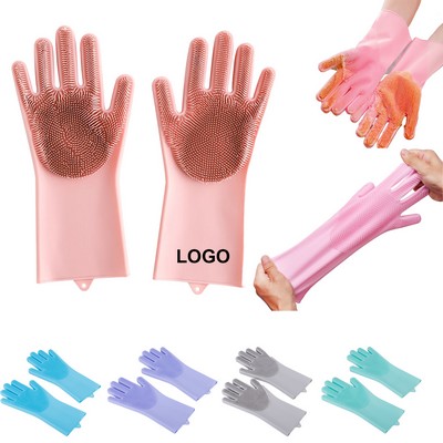 Silicone Bath & Grooming Gloves