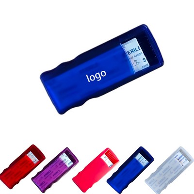 Portable Bandage Dispenser Box with 5 Adhesive Strips Portable Wound Care Organizer