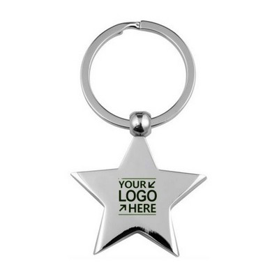 Star Shaped Keychain