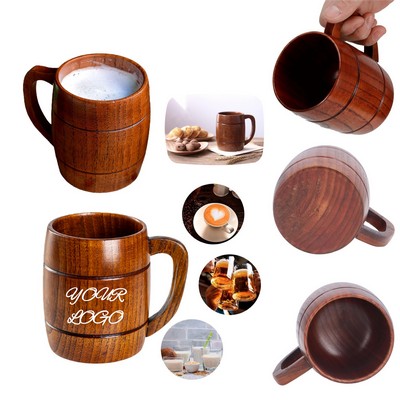 12 Oz Wooden Beer Mug
