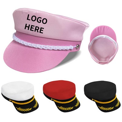 Adult Nautical Captain Hat