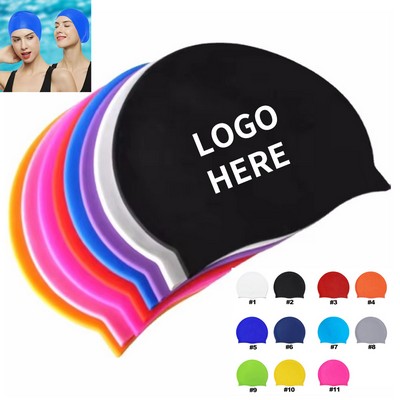 Unisex Silicone Swimming Hood