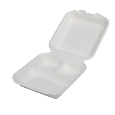 Sugarcane Bagasse Takeout Boxes