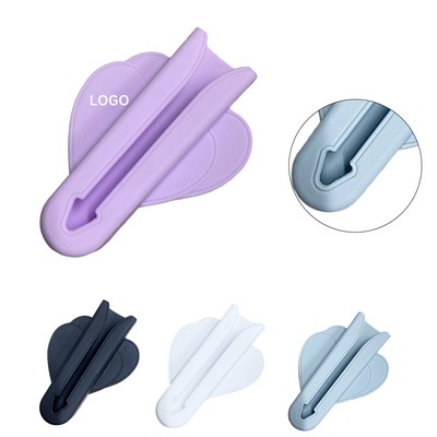 Silicone Lipstick Phone Holder