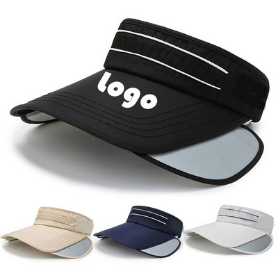 Ventilated Polyester Sun Shield Hat