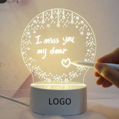 Shining Message Board Night Light