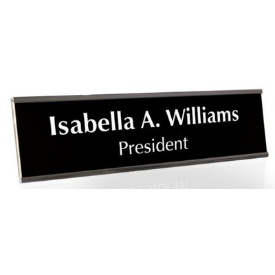 Engraved Wall or Door Name Plate Sign