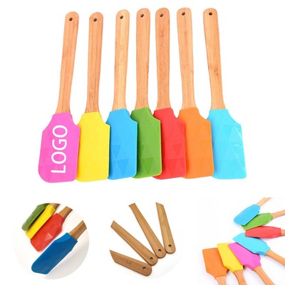 Silicone Spatula w/ Bamboo Handle