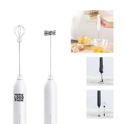 Milk Foamer with Stainless Steel Whisk