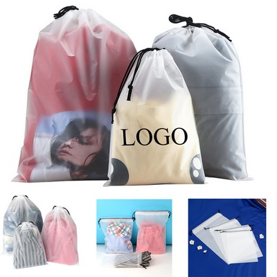 PE Clothing Drawstring Bag