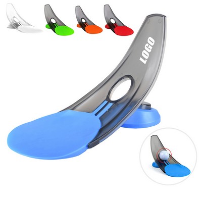 ABS & TPR Indoor/Outdoor Portable Foldable Golf Putting Trainer