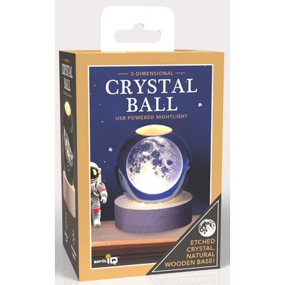 3 Dimensional Crystal Ball Nightlight