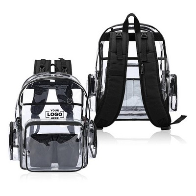 Clear PVC Waterproof Transparent Backpack