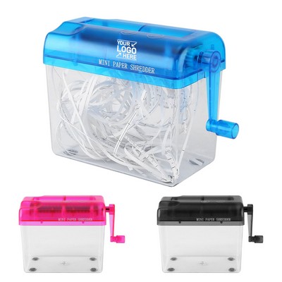 Desktop Manual Shredder