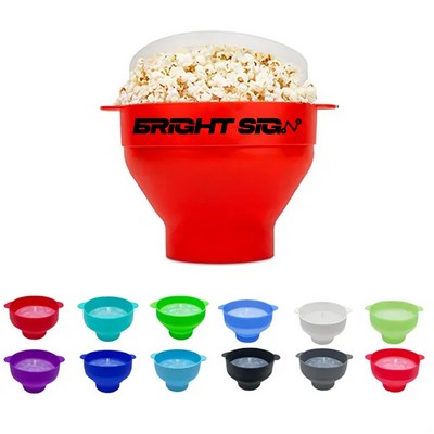 Microwave Popcorn Maker With Secure Grip Handles
