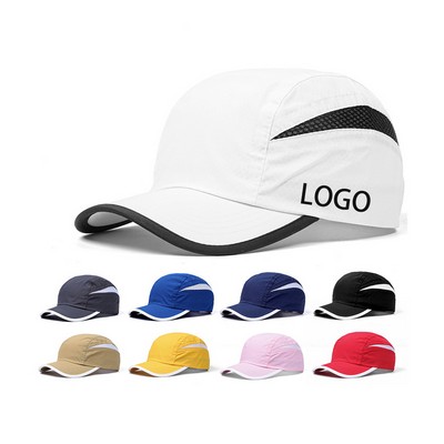 Mesh Quick-Dry Running Cap