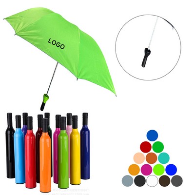 Folding Wine Bottle Umbrella