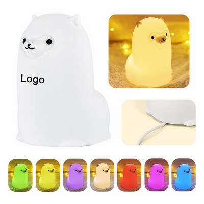 7 Color Baby Alpaca Touch Night Light