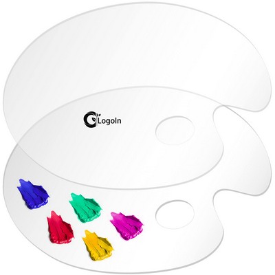 Acrylic Clear Paint Tray Palette, for Oil Watercolor Craft DIY Art Painting