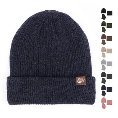3Pcs Thermal Windproof Beanie Set