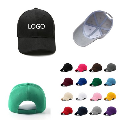 Custom Logo Embroidered Dad Hat Baseball Cap