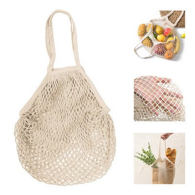 Collapsible Cotton Mesh Bag