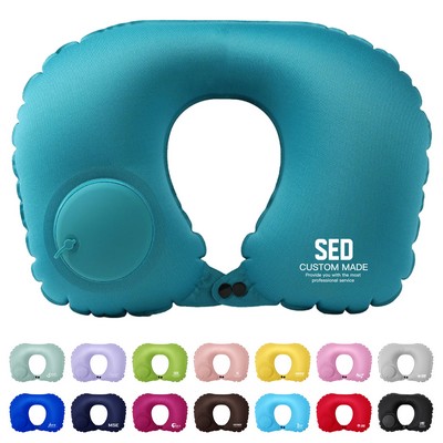 U-shaped Compression Inflatable Pillow
