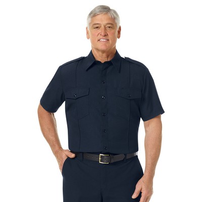 Workrite Shirts - Men's Classic Short Sleeve Fire Chief Shirt