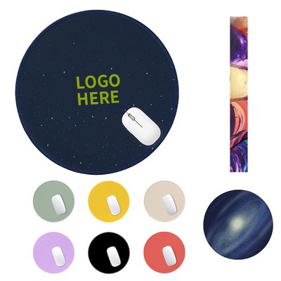 Vibrant Circular Mouse Mat