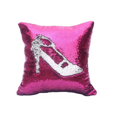 Reversible Sequin Throw Pillow