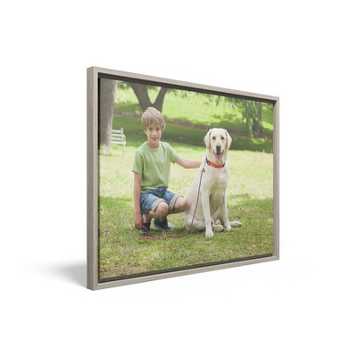 Custom Framed Canvas Print for Corporate Display & Recognition