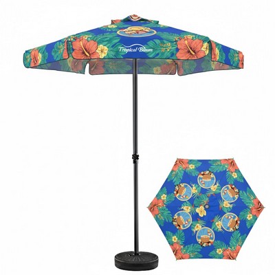 7' Portable Aluminum Market Umbrella