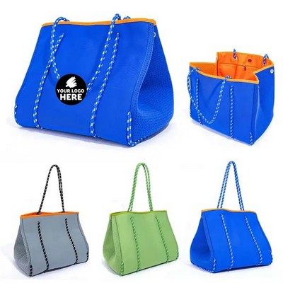 Neoprene Chic Crossbody Tote