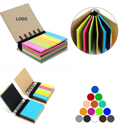 Eco-Friendly 3" x 3" Bamboo Sticky Note Set