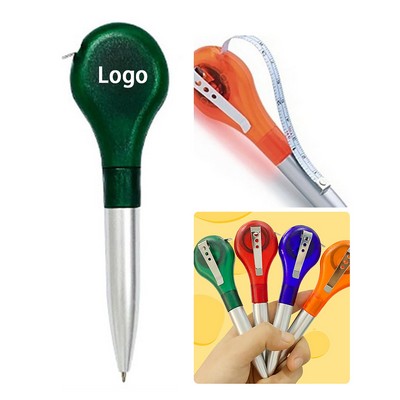 Retractable Tape Measure Ballpoint Pen