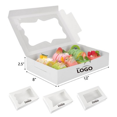 Bakery Cookie Boxes with 3 Style Window