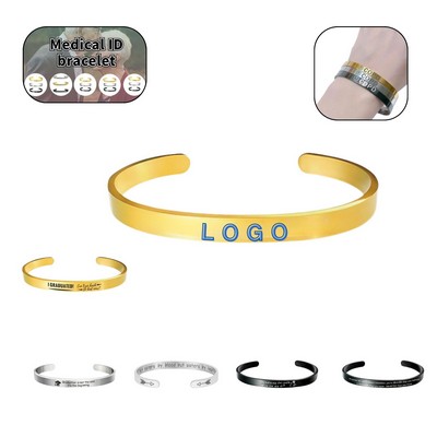 Stainless Steel Cuff Bracelet