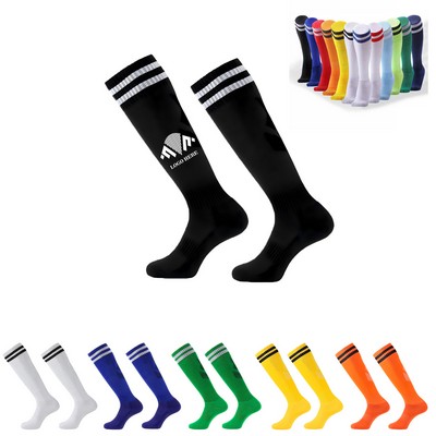 Long Striped Football Socks