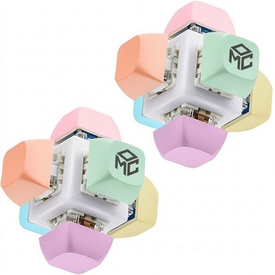 PBT Six Sided Mechanical Keyboard Clicker Fidget Toy