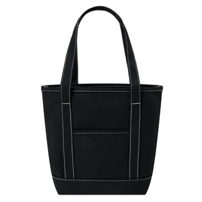 Colored Cotton Canvas Admiral Tote - Small