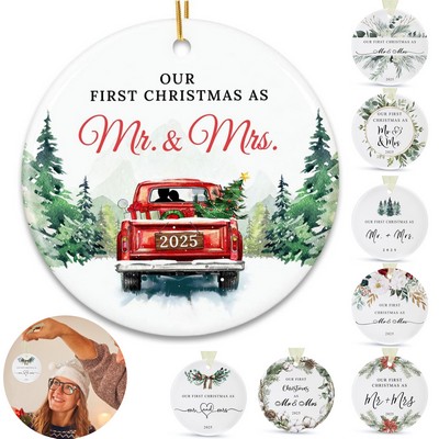 Acrylic Ornament Art Hanging Pendant Disk