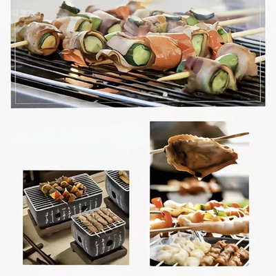 Dual-Grill Portable Barbecue Set