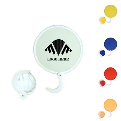 Pop Up Foldable Fan W/Handle