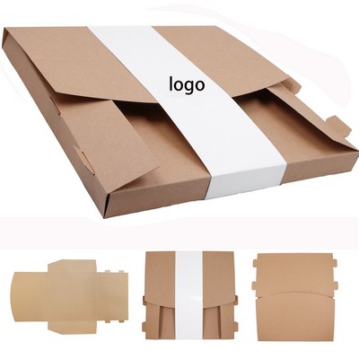 Kraft Paper T - shirt Packaging Box