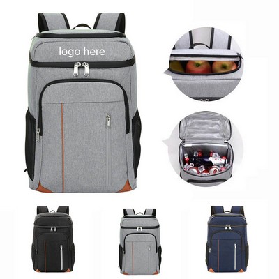 28 Can Dual Compartment Insulated Backpack Cooler