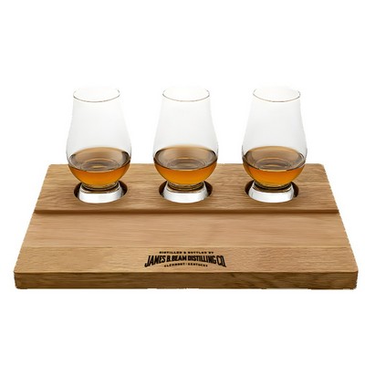 Flight Tray with Tasting Menu Insert