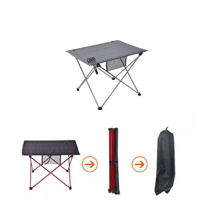 Folding Camping Table Portable Aluminum Outdoor Picnic Table