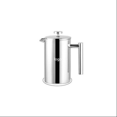 12 oz Stainless Steel French Press Coffee Maker