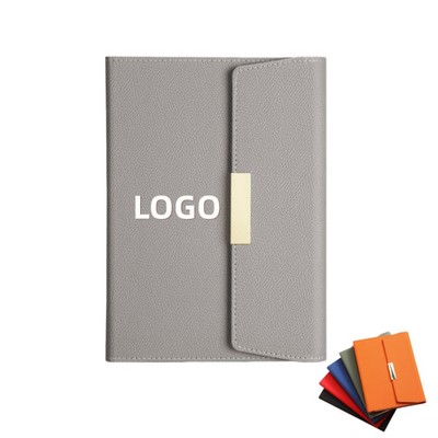 Magnetic Leather Executive Journal Notebook